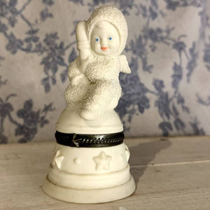 Department 56 Snowbabies "Ring For You" Bisque Hinged Box
